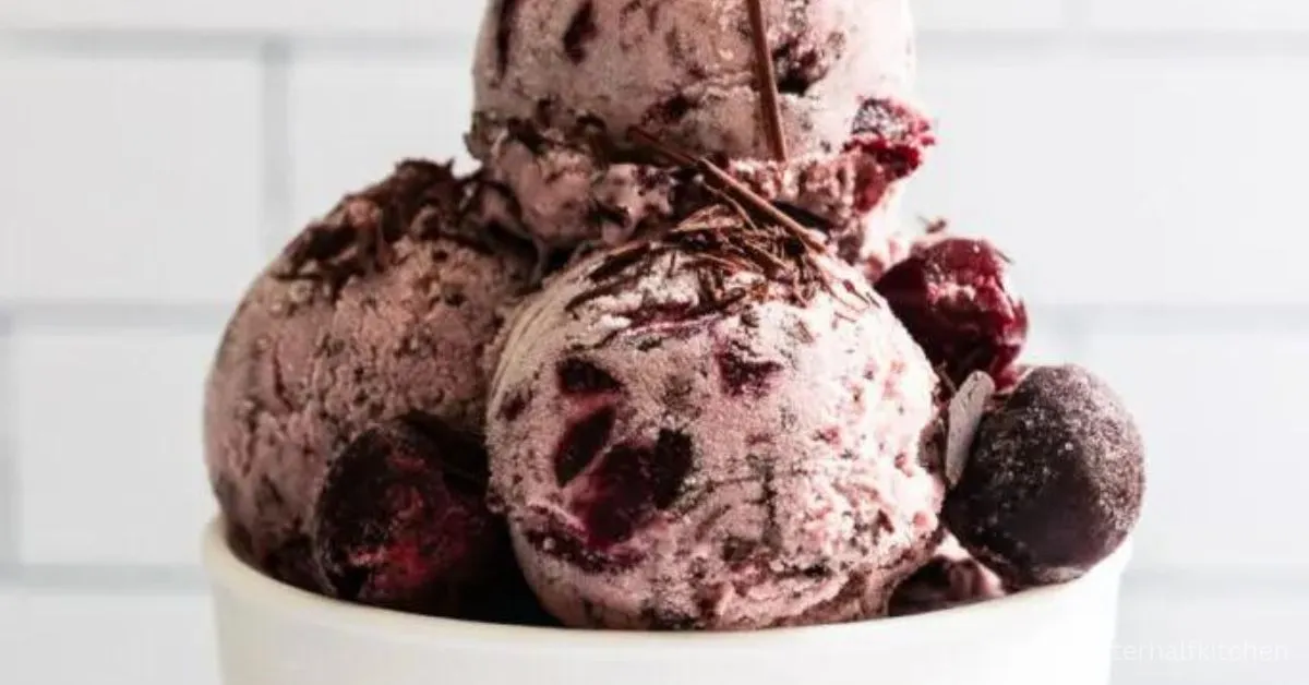 black cherry ice cream