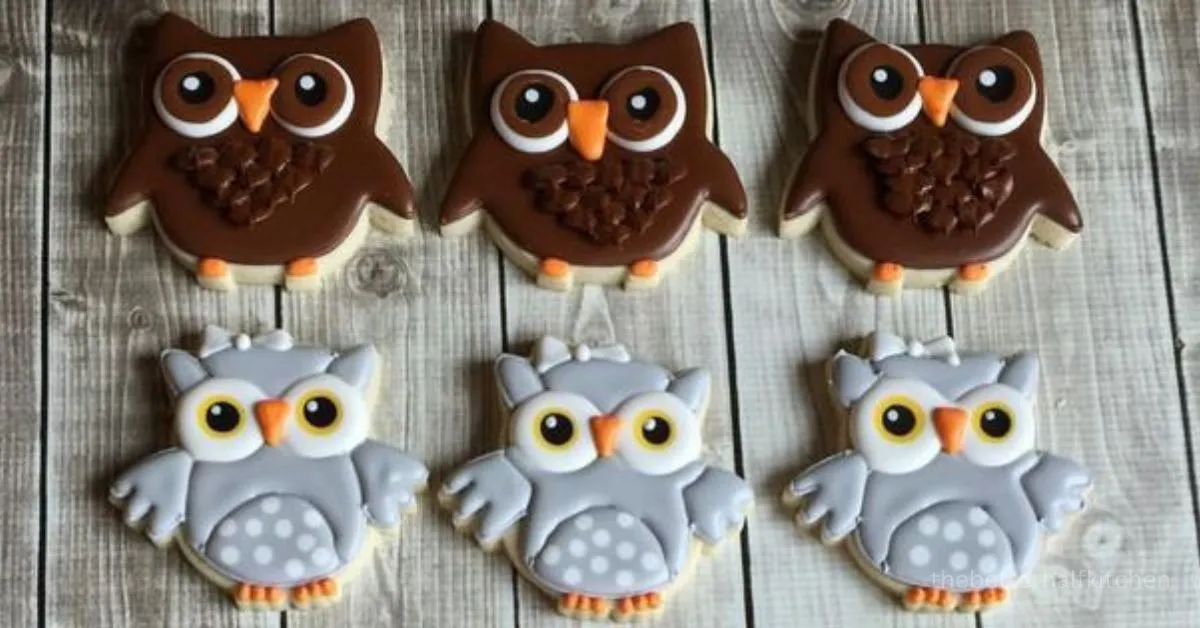 owl sugar cookies