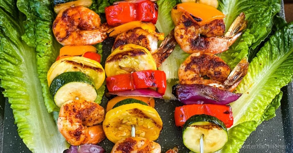 Best Grilled Shrimp Skewers With Veggies Recipe 6882